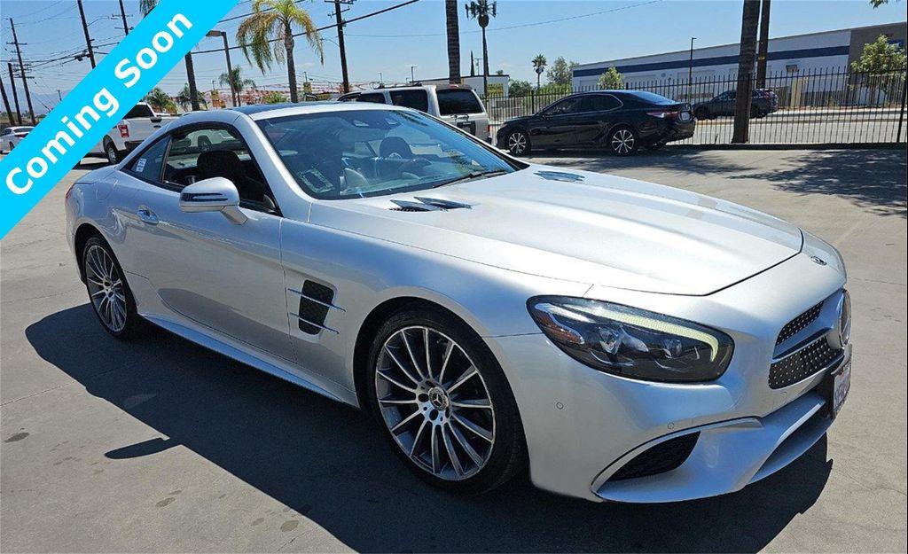 used 2019 Mercedes-Benz SL 550 car, priced at $55,880