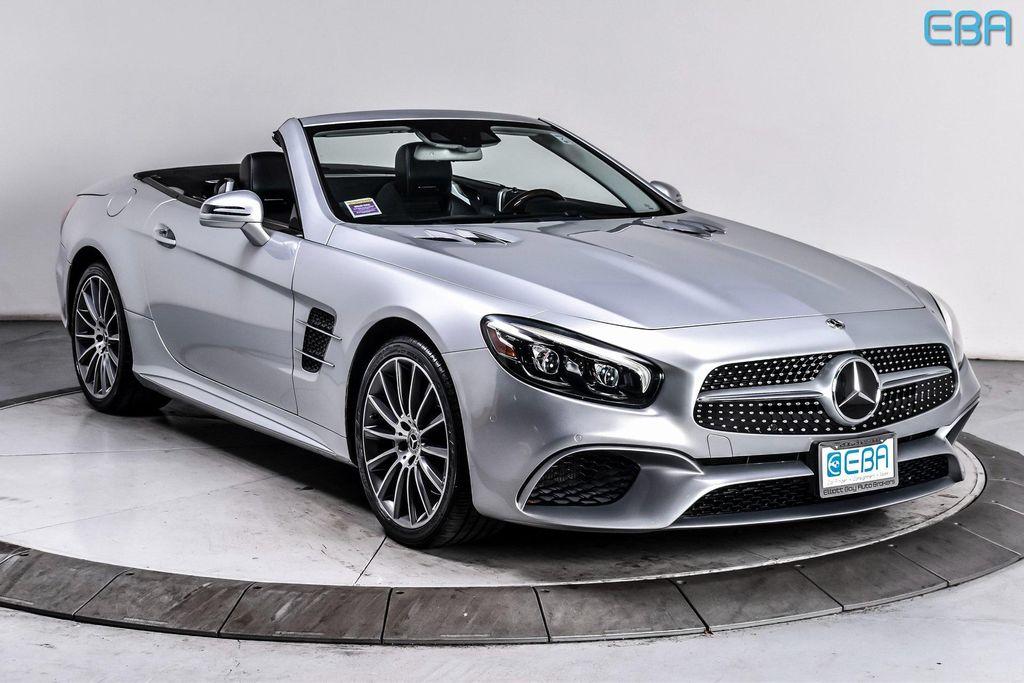 used 2019 Mercedes-Benz SL 550 car, priced at $53,580