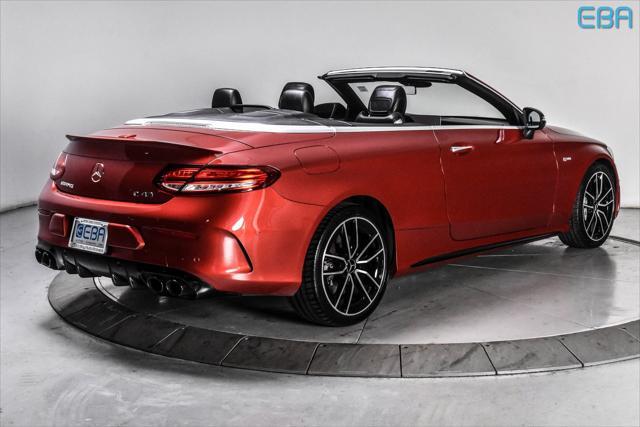 used 2022 Mercedes-Benz AMG C 43 car, priced at $51,880