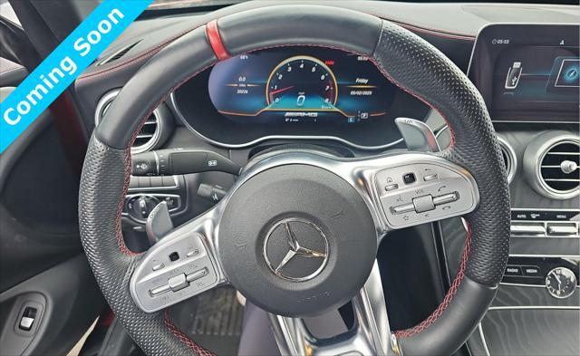 used 2022 Mercedes-Benz AMG C 43 car, priced at $51,880