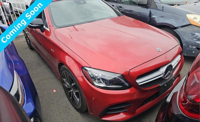 used 2022 Mercedes-Benz AMG C 43 car, priced at $51,880