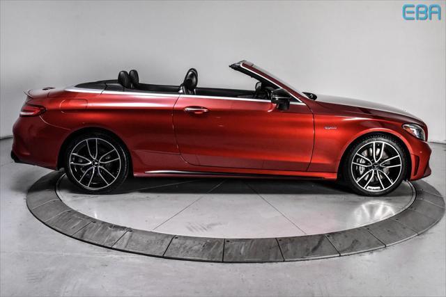 used 2022 Mercedes-Benz AMG C 43 car, priced at $51,880