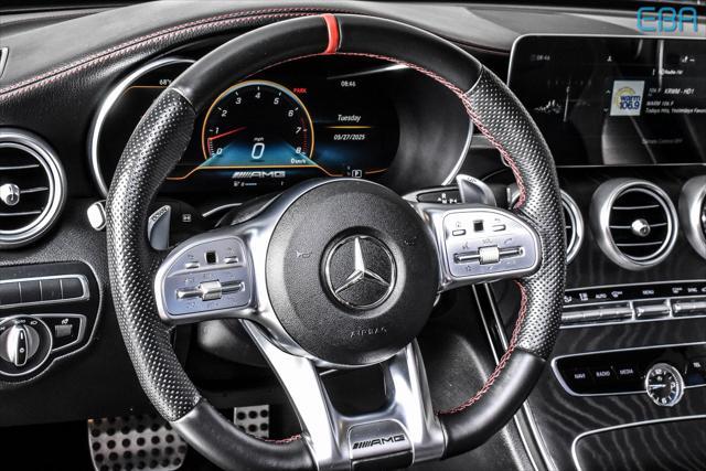 used 2022 Mercedes-Benz AMG C 43 car, priced at $51,880
