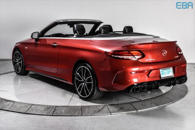 used 2022 Mercedes-Benz AMG C 43 car, priced at $51,880