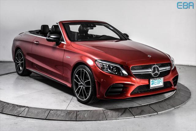 used 2022 Mercedes-Benz AMG C 43 car, priced at $51,880
