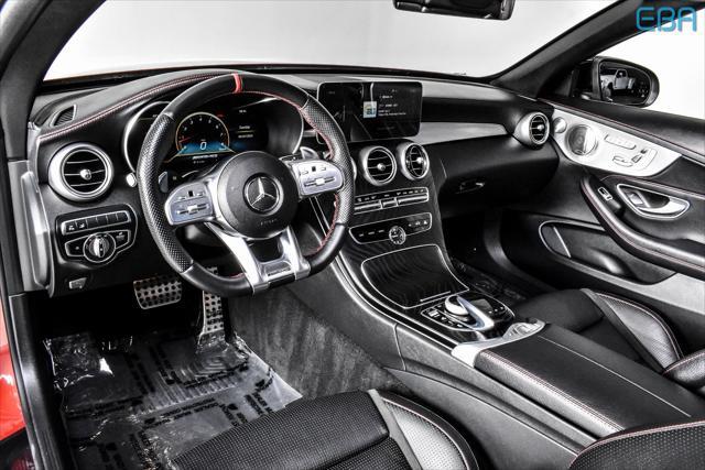 used 2022 Mercedes-Benz AMG C 43 car, priced at $51,880