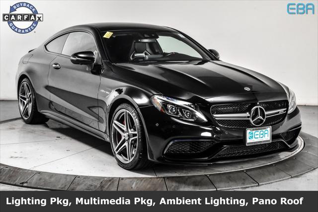 used 2018 Mercedes-Benz AMG C 63 car, priced at $45,880