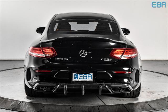 used 2018 Mercedes-Benz AMG C 63 car, priced at $45,880