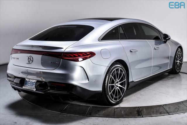 used 2023 Mercedes-Benz EQS 580 car, priced at $61,880