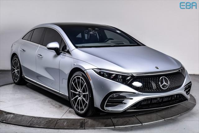 used 2023 Mercedes-Benz EQS 580 car, priced at $61,880