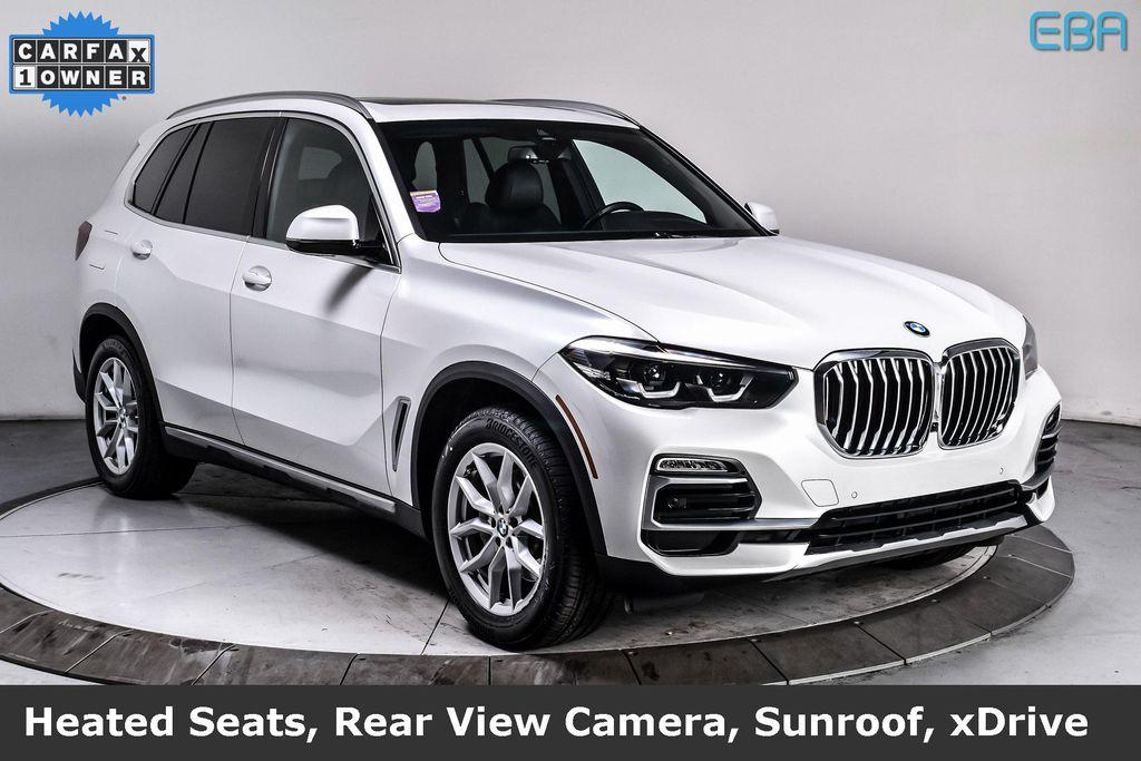 used 2021 BMW X5 car, priced at $37,980