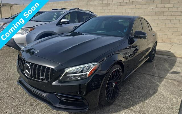 used 2021 Mercedes-Benz AMG C 63 car, priced at $66,880