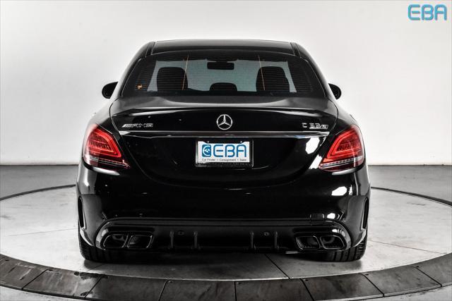 used 2021 Mercedes-Benz AMG C 63 car, priced at $66,880