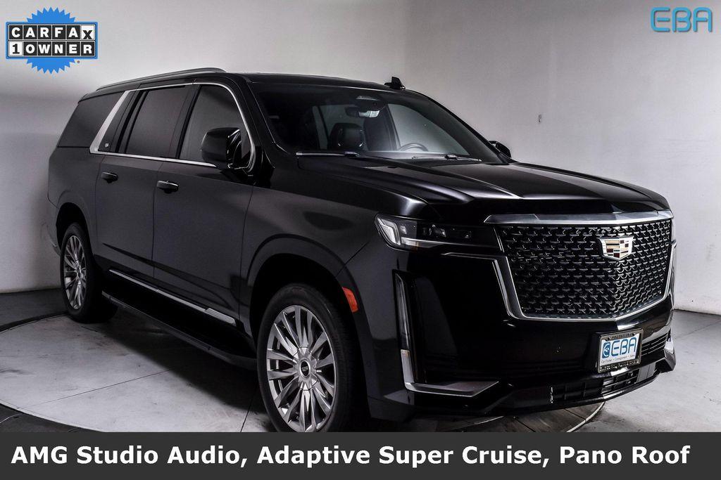 used 2023 Cadillac Escalade ESV car, priced at $68,880