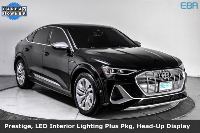 used 2022 Audi e-tron S car, priced at $45,880