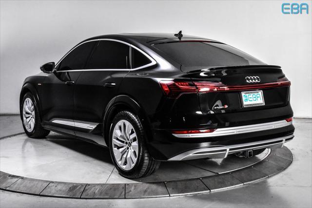 used 2022 Audi e-tron S car, priced at $45,880