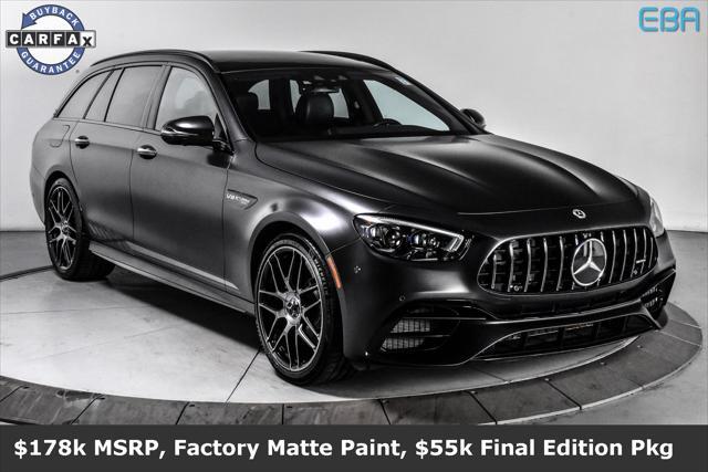 used 2023 Mercedes-Benz AMG E 63 car, priced at $144,880