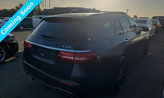 used 2023 Mercedes-Benz AMG E 63 car, priced at $144,880