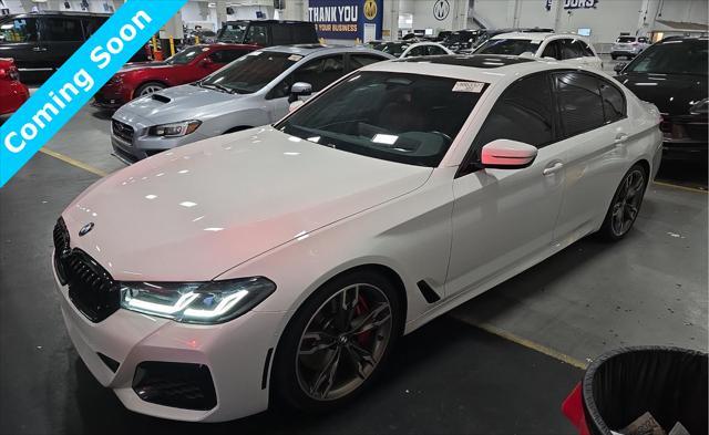 used 2023 BMW M550 car, priced at $61,880