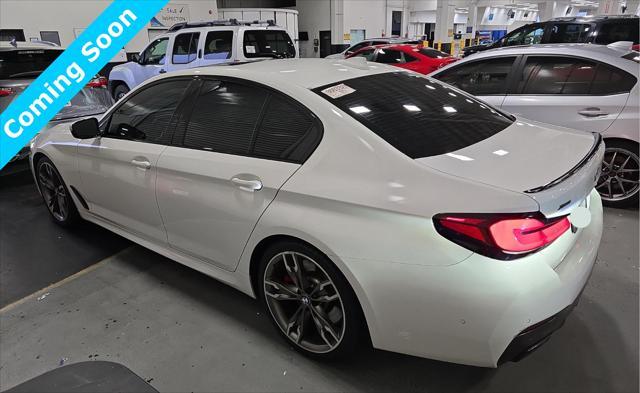 used 2023 BMW M550 car, priced at $61,880