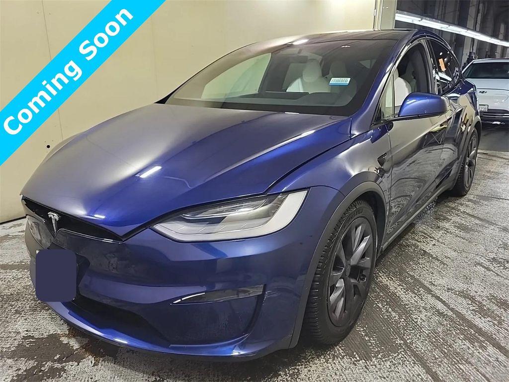 used 2022 Tesla Model X car, priced at $55,880
