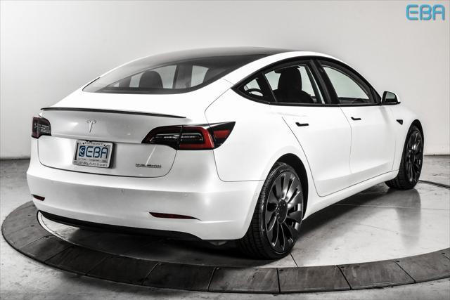 used 2022 Tesla Model 3 car, priced at $40,980