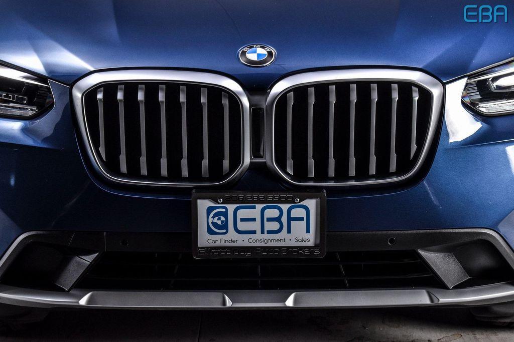 used 2023 BMW X3 car, priced at $38,480