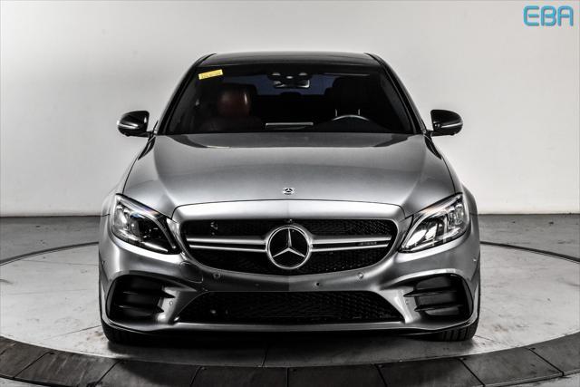 used 2020 Mercedes-Benz AMG C 43 car, priced at $46,880