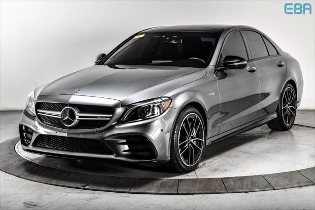 used 2020 Mercedes-Benz AMG C 43 car, priced at $46,880