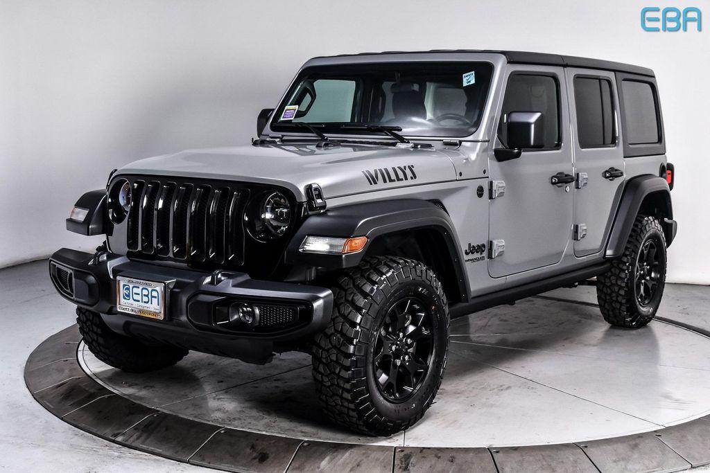 used 2021 Jeep Wrangler Unlimited car, priced at $34,880