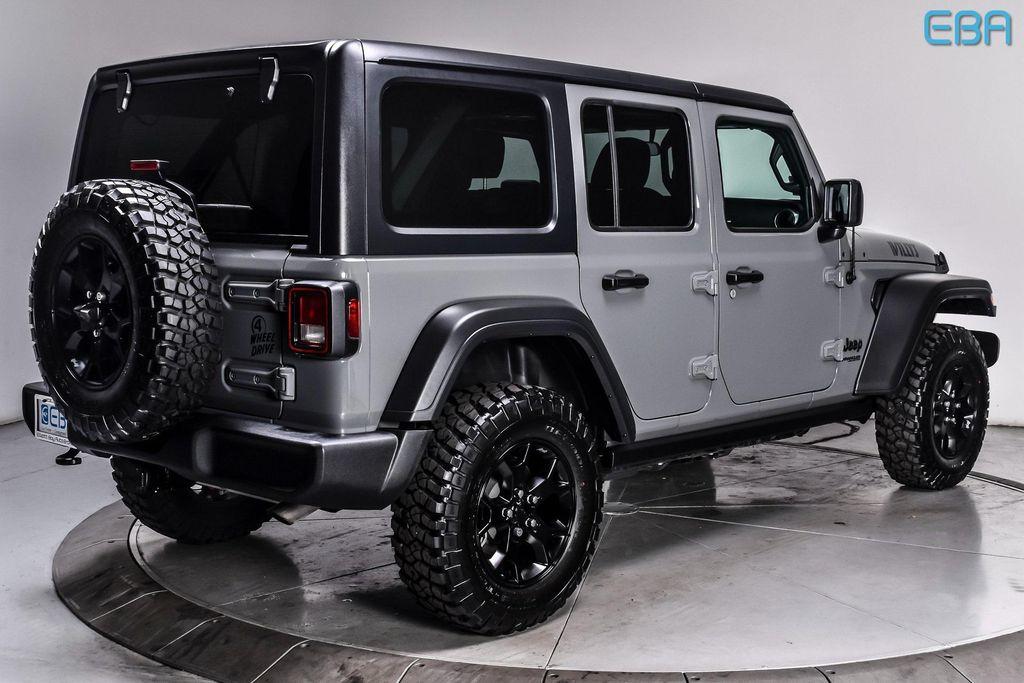 used 2021 Jeep Wrangler Unlimited car, priced at $34,880