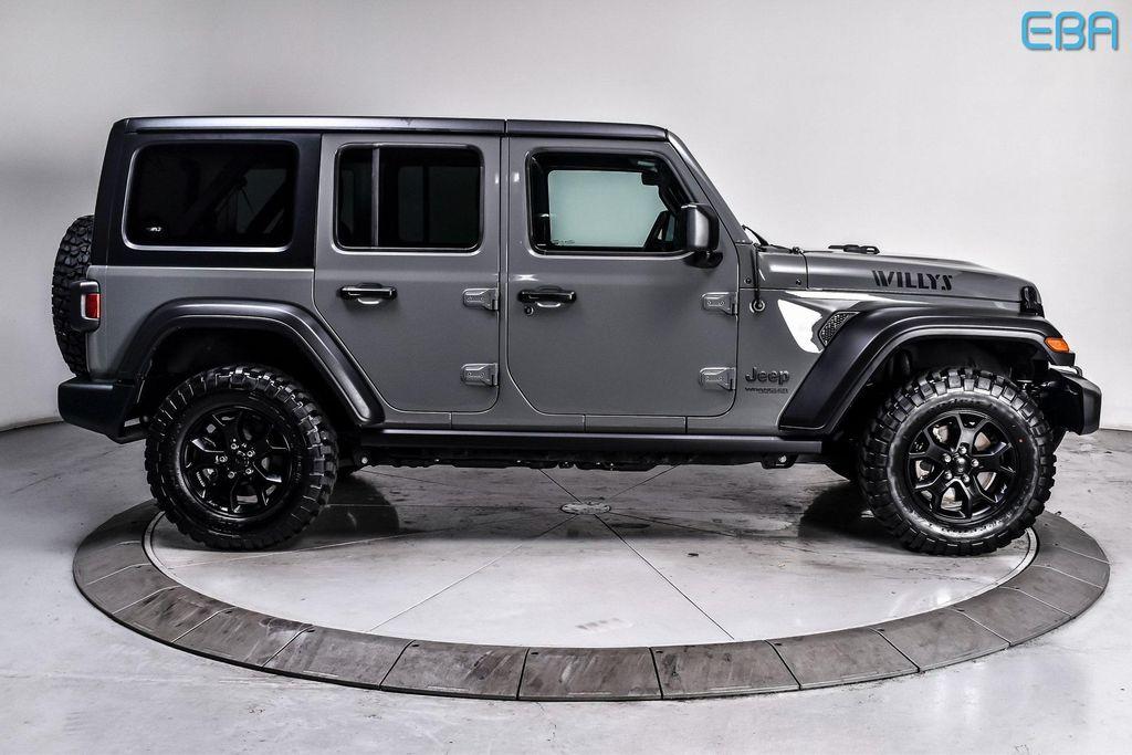 used 2021 Jeep Wrangler Unlimited car, priced at $34,880