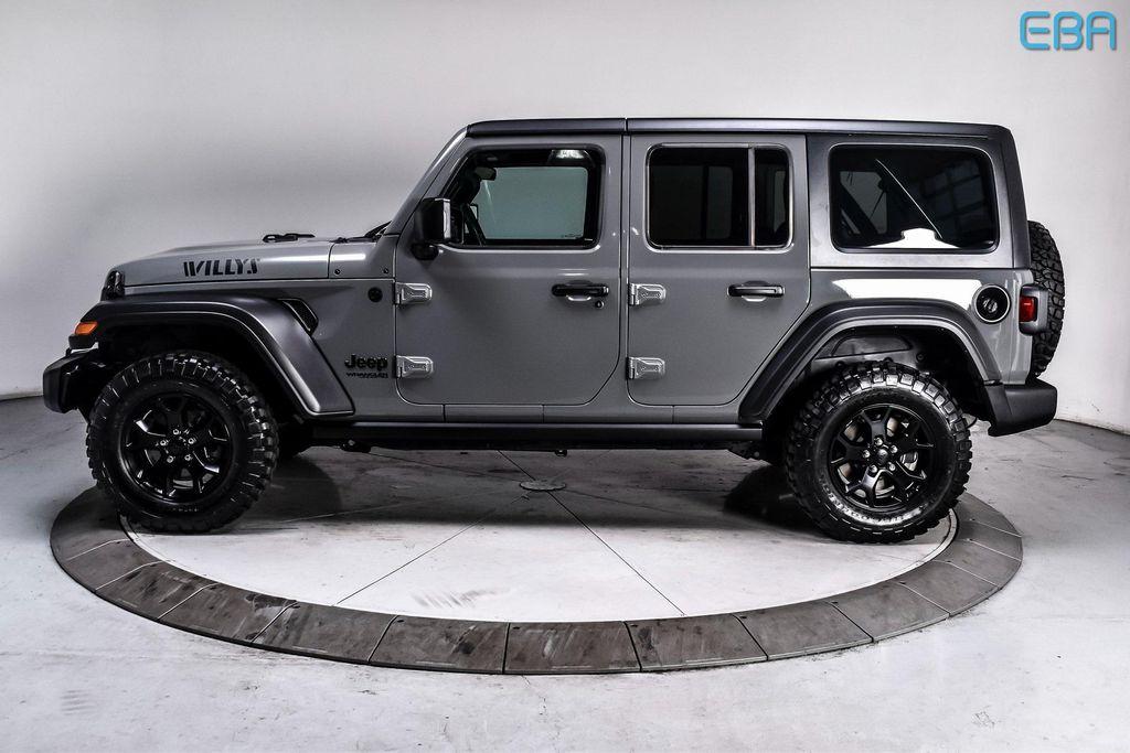 used 2021 Jeep Wrangler Unlimited car, priced at $34,880