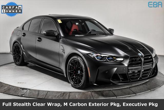 used 2022 BMW M3 car, priced at $81,880