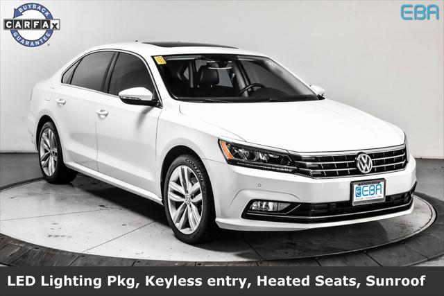 used 2018 Volkswagen Passat car, priced at $15,980