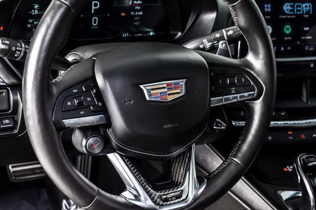 used 2022 Cadillac CT4-V car, priced at $61,480