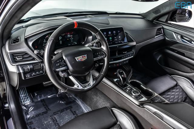 used 2022 Cadillac CT4-V car, priced at $61,480