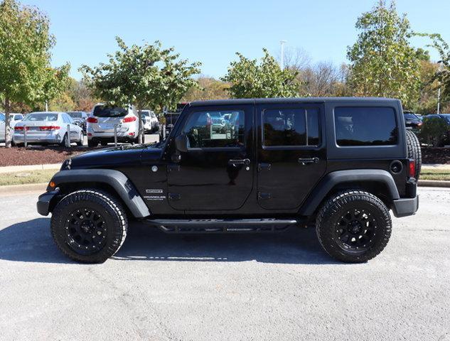 used 2015 Jeep Wrangler Unlimited car, priced at $15,499