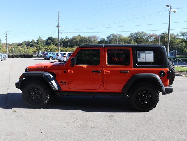 used 2020 Jeep Wrangler Unlimited car, priced at $29,400