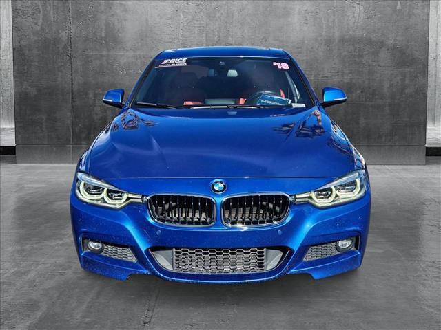 used 2018 BMW 330 car, priced at $17,639