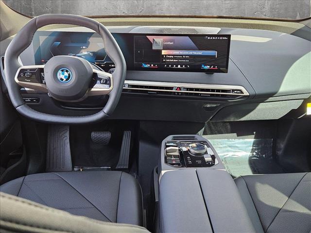 new 2025 BMW iX car, priced at $96,250