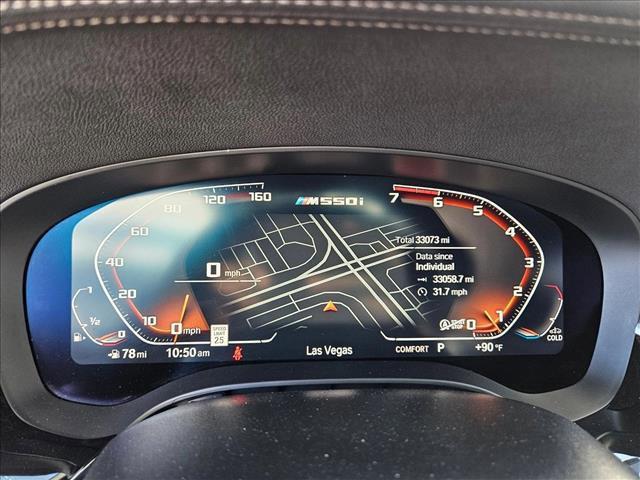 used 2023 BMW M550 car, priced at $55,944