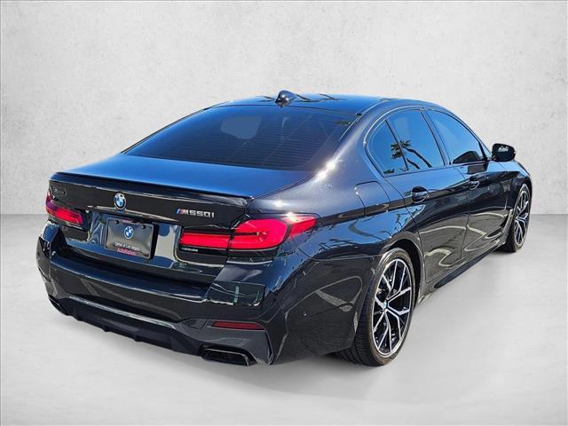 used 2023 BMW M550 car, priced at $55,944