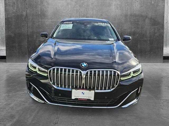 used 2022 BMW 740 car, priced at $51,682