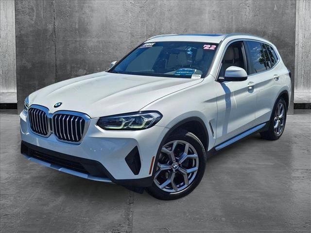 used 2022 BMW X3 car, priced at $35,998