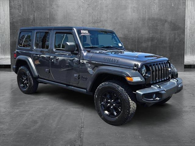 used 2022 Jeep Wrangler car, priced at $29,998