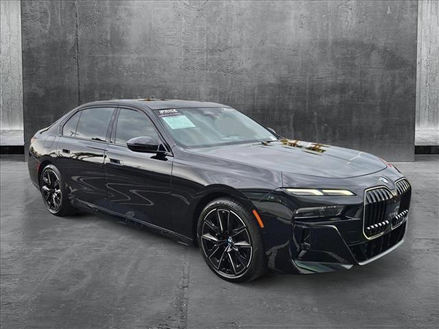 used 2024 BMW 740 car, priced at $85,994