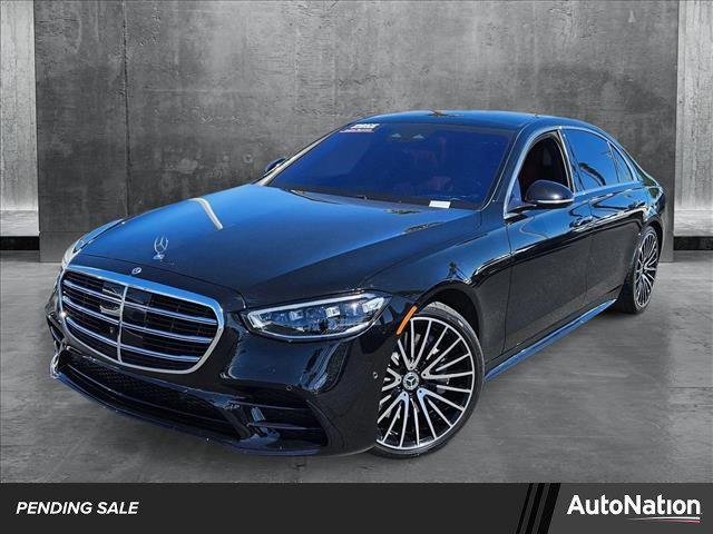 used 2022 Mercedes-Benz S-Class car, priced at $70,999