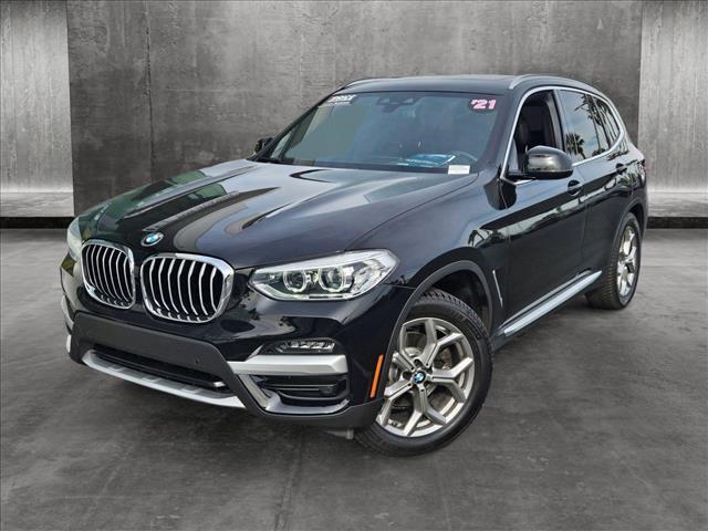 used 2021 BMW X3 car, priced at $26,554