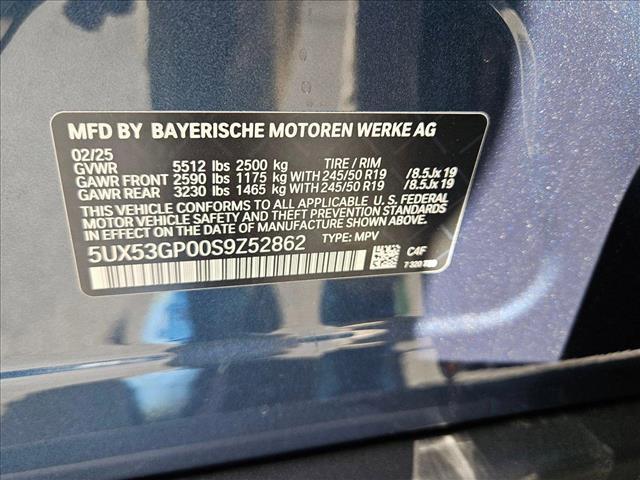 new 2025 BMW X3 car, priced at $53,460
